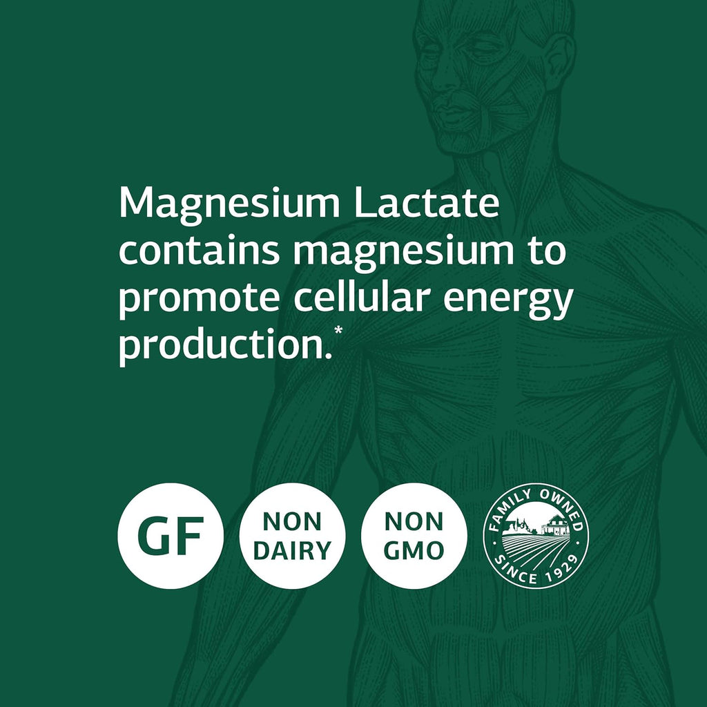 Magnesium Lactate Supplement 90 Capsules P555553