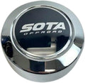 Chrome Snap in Wheel Center Cap P2012