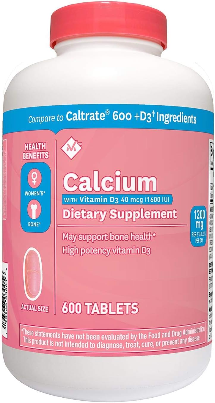 Calcium 600 + D3 Dietary Supplement - 600 ct. C789