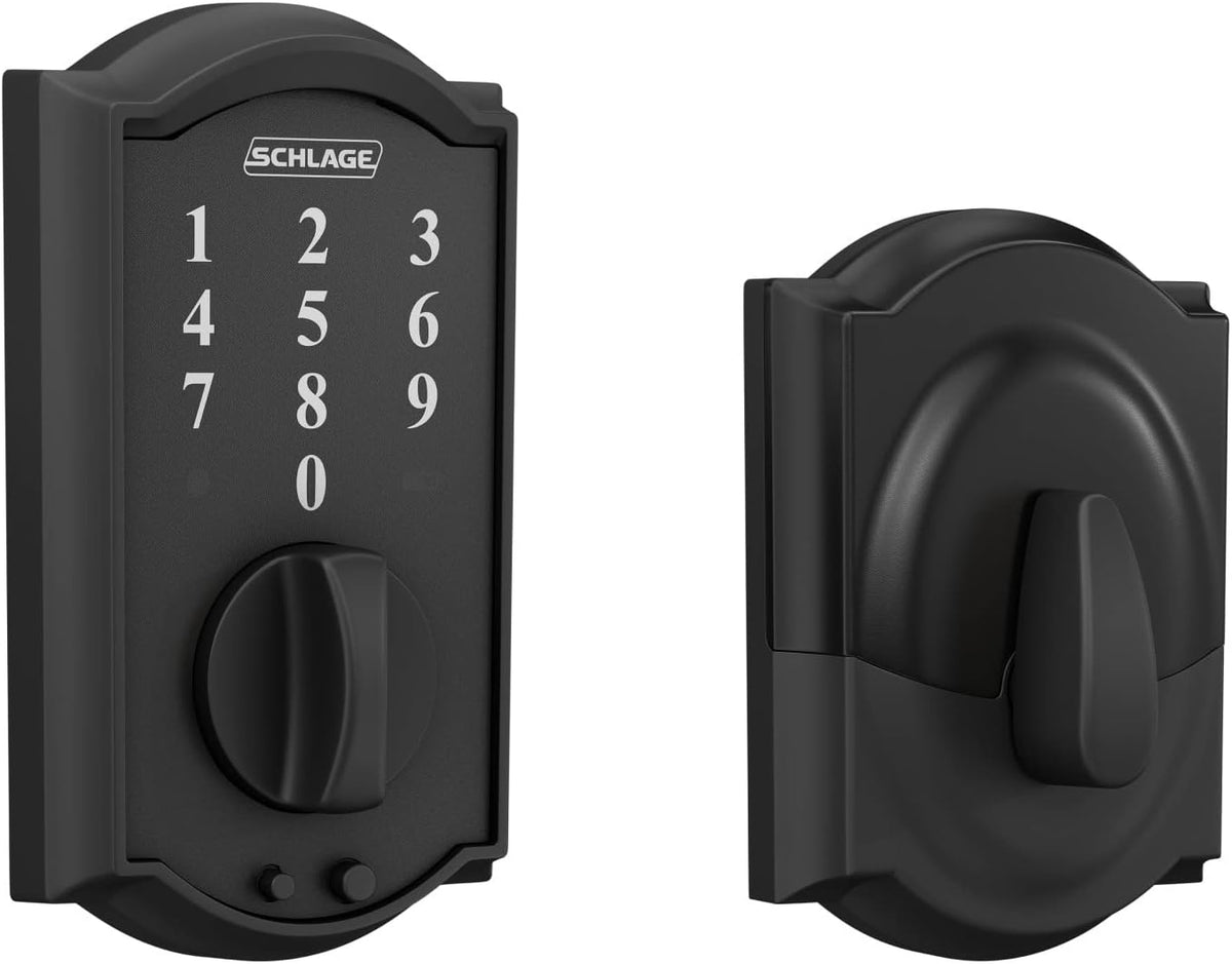 Satin Nickel Touchscreen Electronic Deadbolt R64229