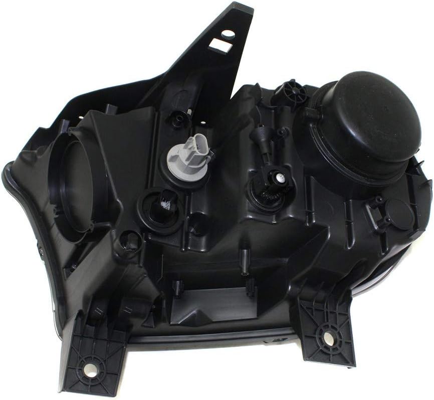 Pair Black Housing Headlight for Dodge Durango 2014 2015 S19929