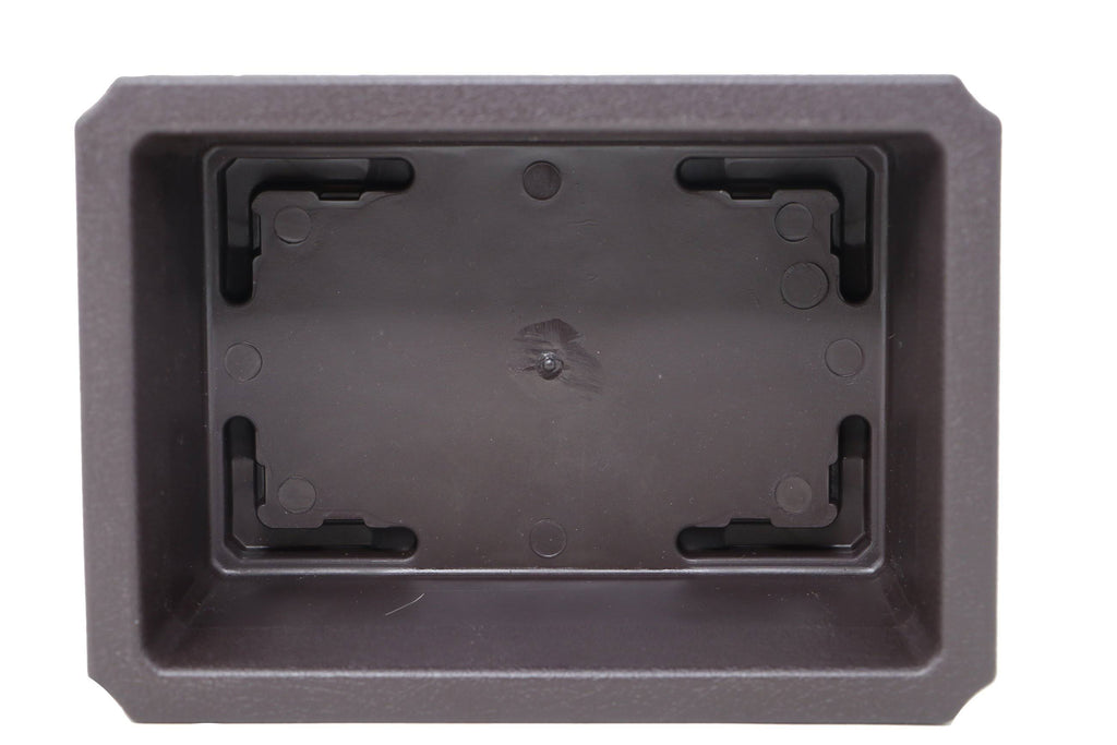 Rectangle Deep Brown Plastic Bonsai Training Pot F669