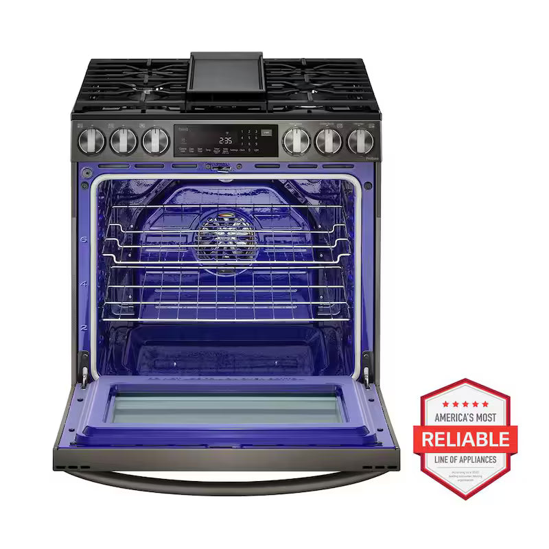 6.3 cu. ft. Slide-in Gas Range with Air Fry D759761