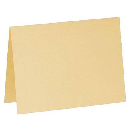 Blonde Metallic Folded Card (250 Qty.) B773852