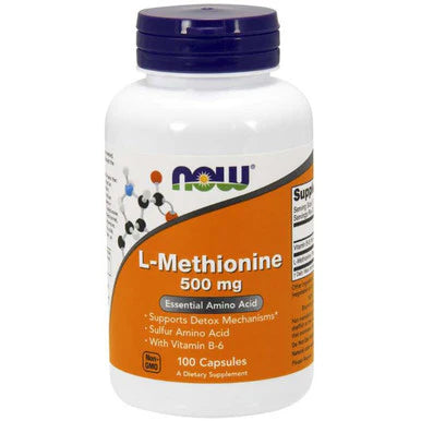L-Methionine 500mg 100 Capsules V380