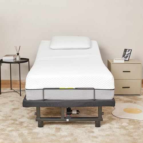 Twin XL Adjustable Electric Bed Frame with Wireless Remote Control X281702