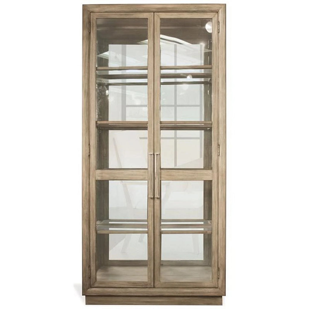 Contemporary 5 Shelf Curio Cabinet P458809