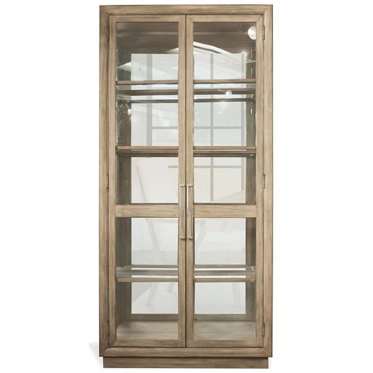 Contemporary 5 Shelf Curio Cabinet P458809