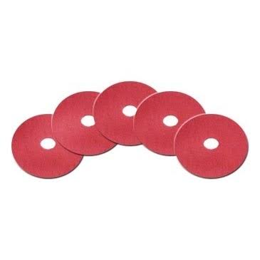 16x22 Red Floor Scrubbing Pads Case of 5 E652