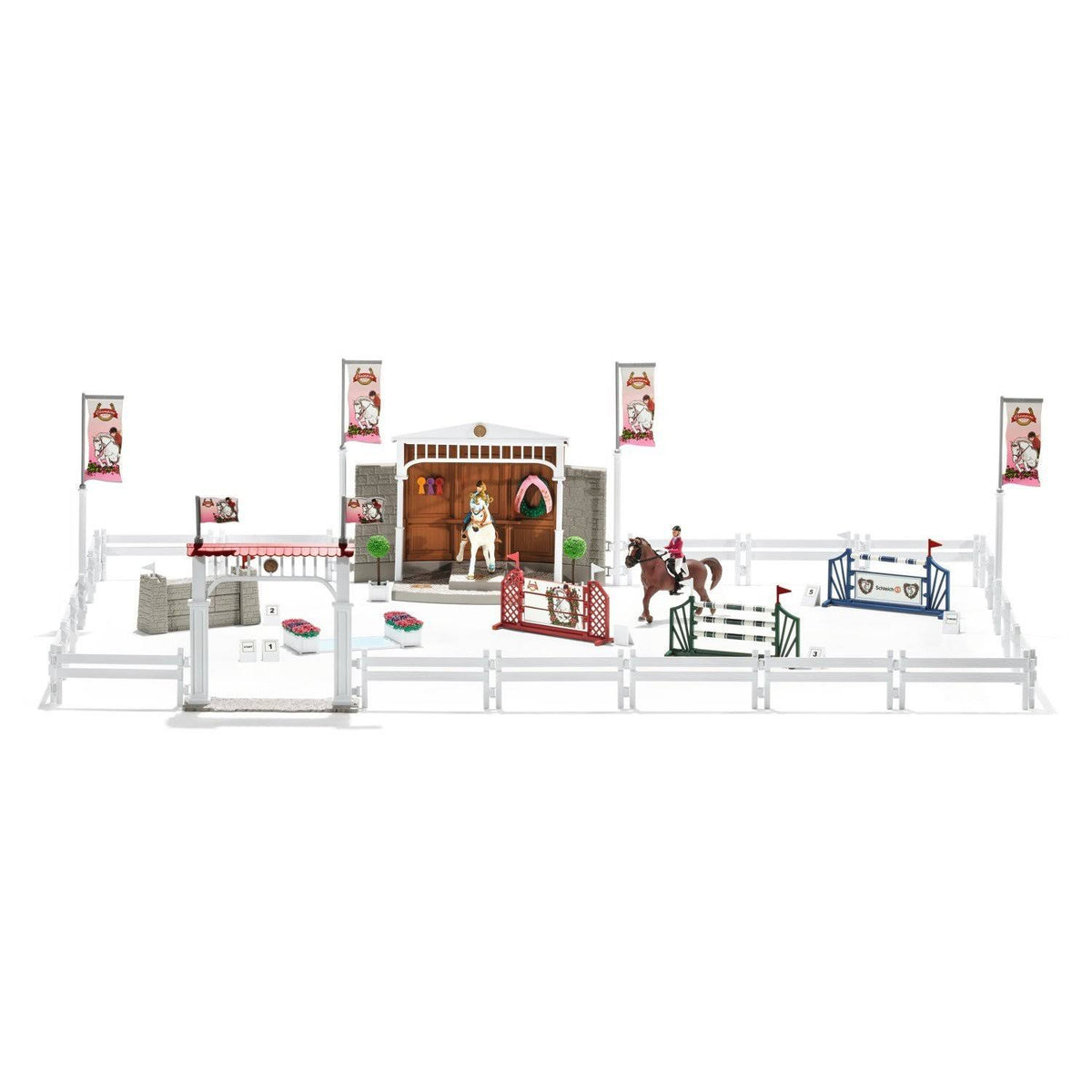 Big Horse Show with Riders & Horses Playset G8463