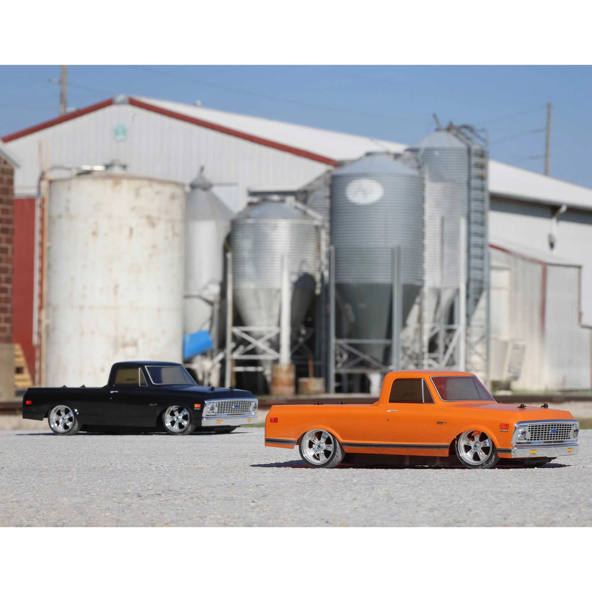 1/10 1972 Chevy C10 Pickup Truck Orange RTR D58838