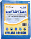 20x20 Feet Heavy Duty Waterproof Poly Tarp with Metal Grommets N57961