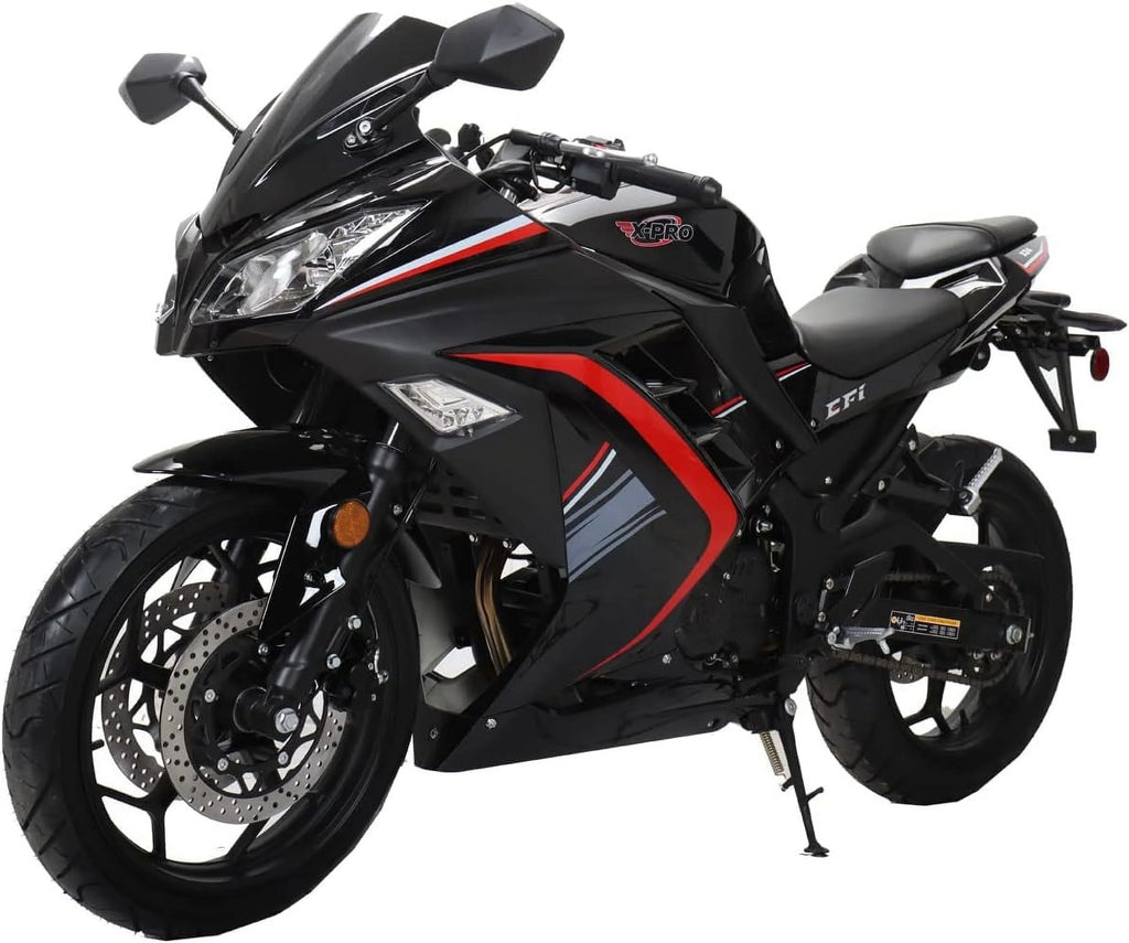 250cc Motorcycle, 6 Manual Transmission Electric Start 17" Wheels R18227