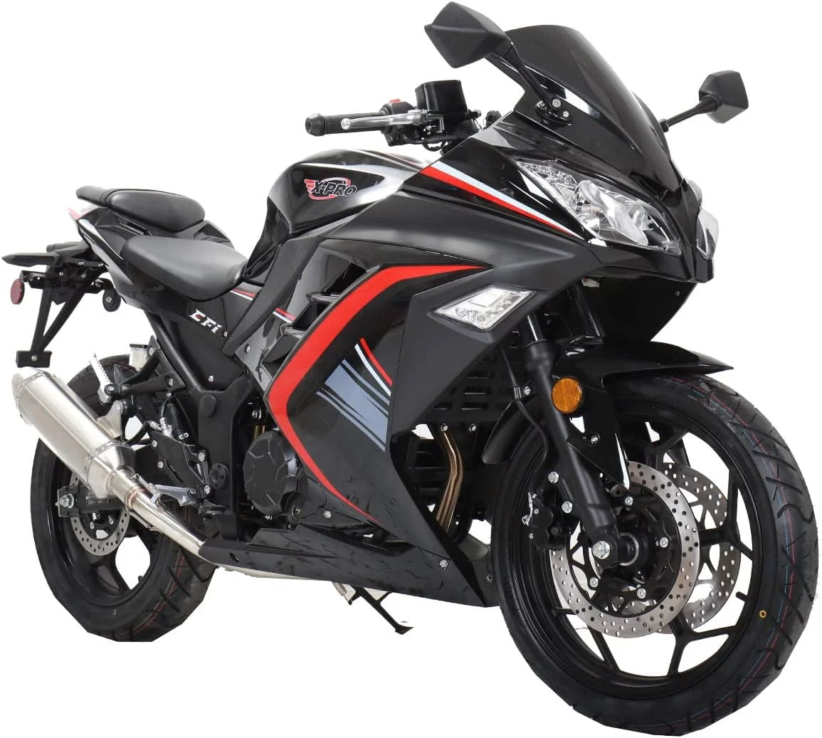250cc Motorcycle, 6 Manual Transmission Electric Start 17" Wheels R18227