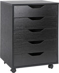 5 Drawer Storage Cabinet with Casters D32606