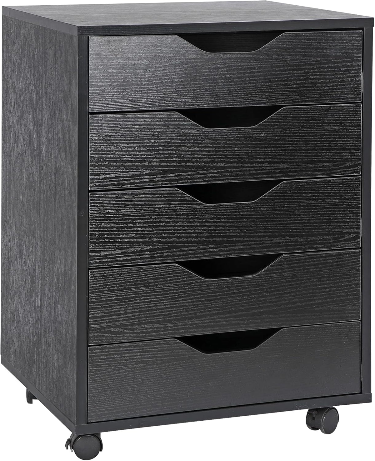 5 Drawer Storage Cabinet with Casters D32606