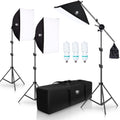 Photo Studio Lighting Kit Set with Softbox and Light Stand N353995