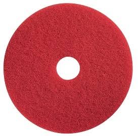 16x22 Red Floor Scrubbing Pads Case of 5 E652