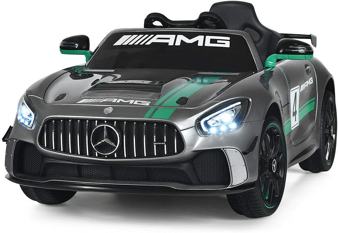 Red 12V Licensed Mercedes Benz AMG GT4 Electric Ride On Car A4888