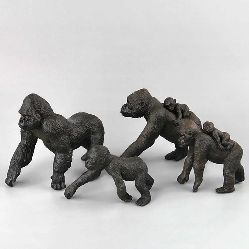 Simulation Gorilla Wild Animal Action Figure V574
