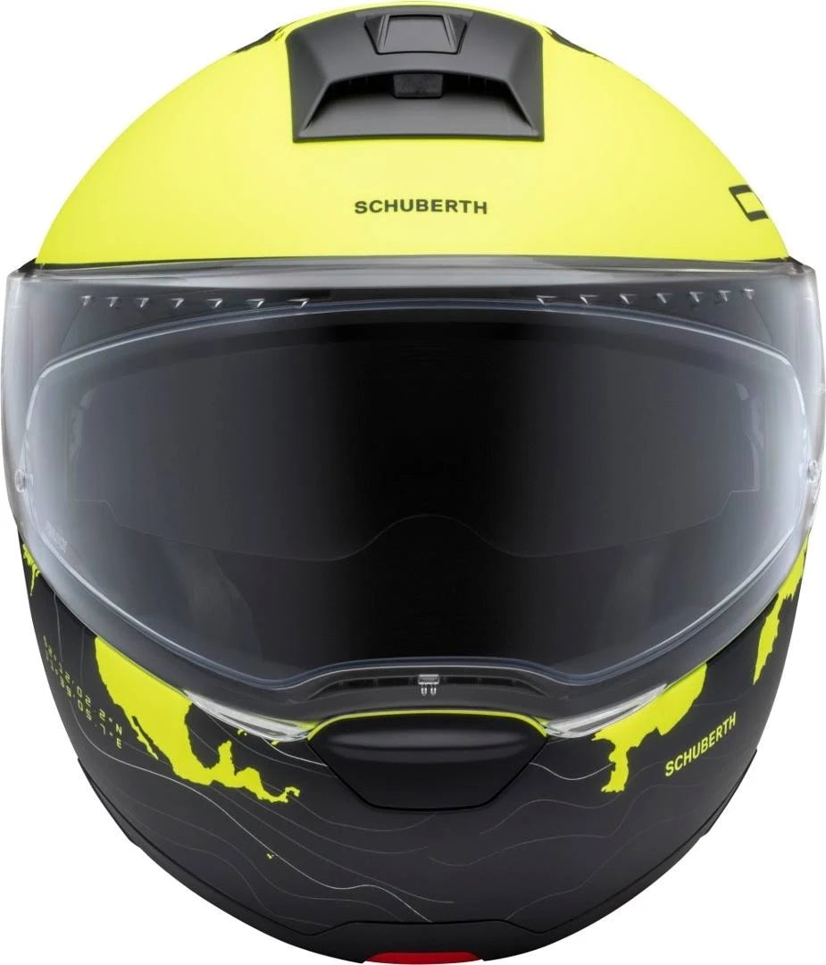 Yellow Motorcycle Helmet U46791