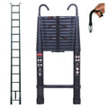 Telescoping Ladder 16.4ft Aluminum 13 Steps 330lbs Max Capacity U703164