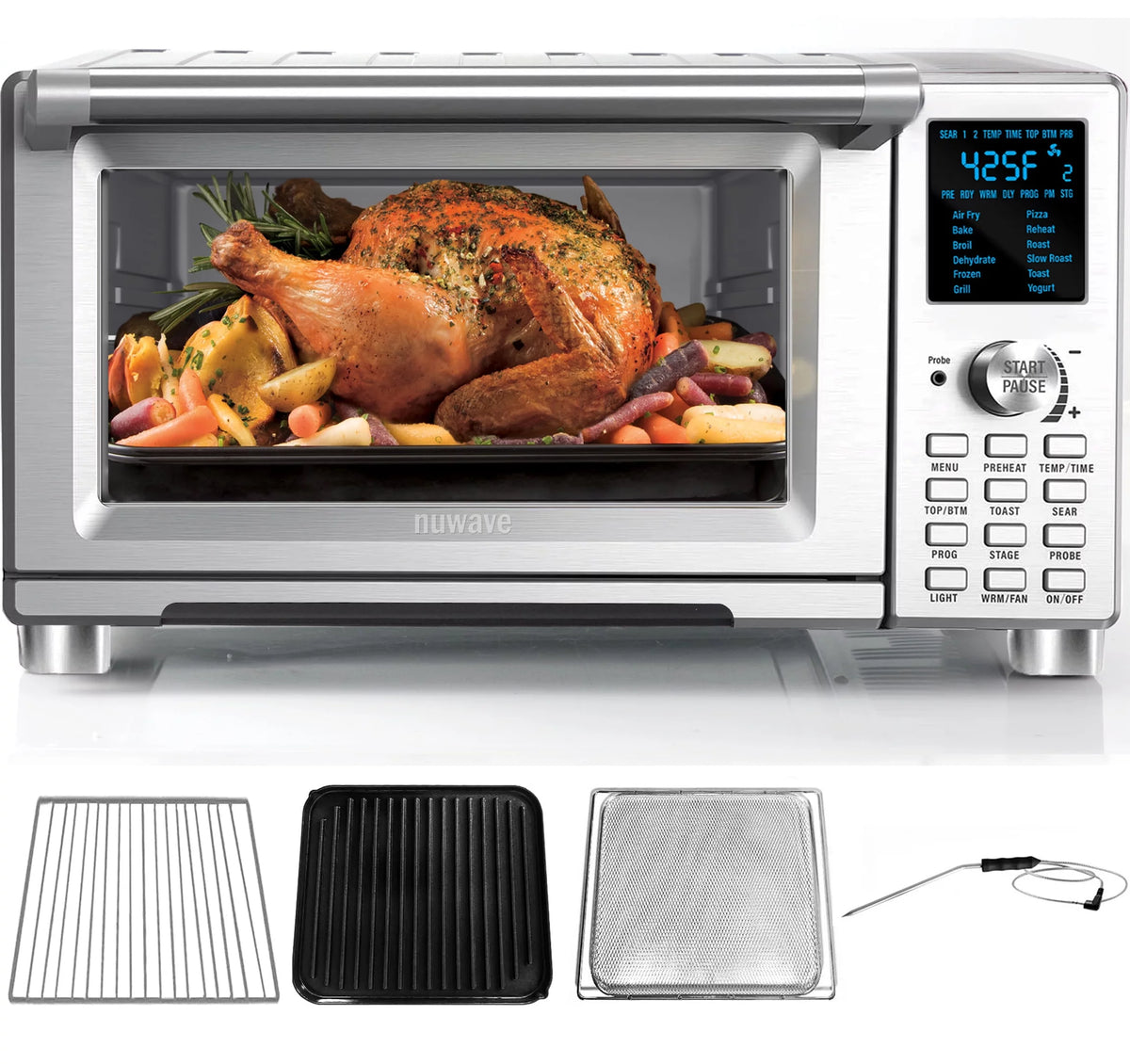 30-Qt 12-in-1 Air Fryer Toaster Oven T5706