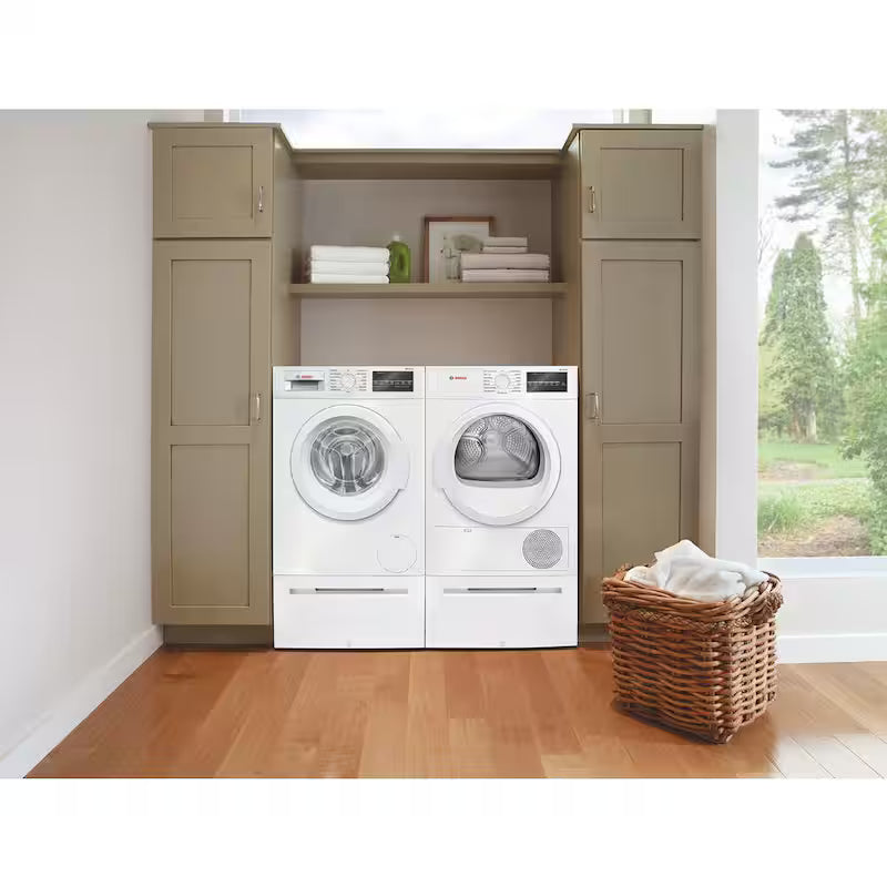 24 in. 2.2 cu. ft. Front Load Washer in White A9174