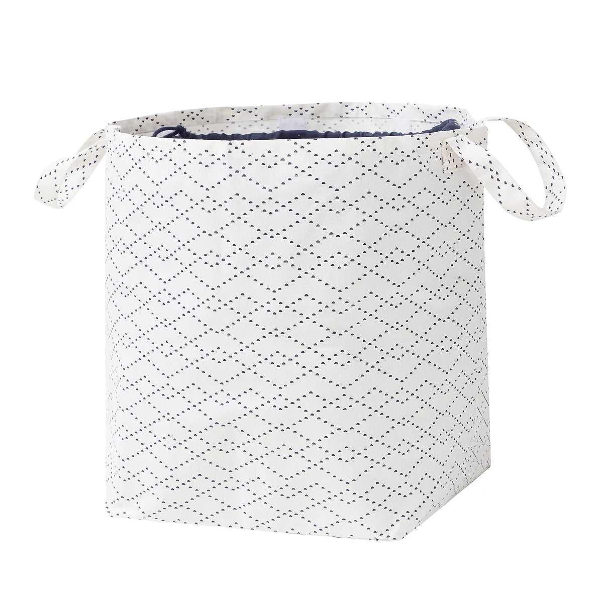 2 Pack White Black Drawstring Laundry Tote X492830