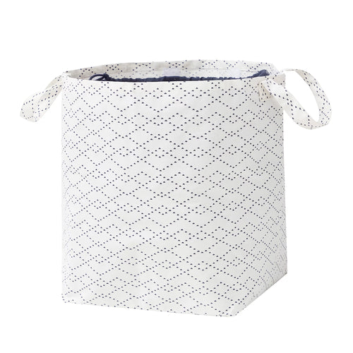 2 Pack White Black Drawstring Laundry Tote X492830