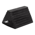 Rubber Wheel Chock with Eyebolt E853207