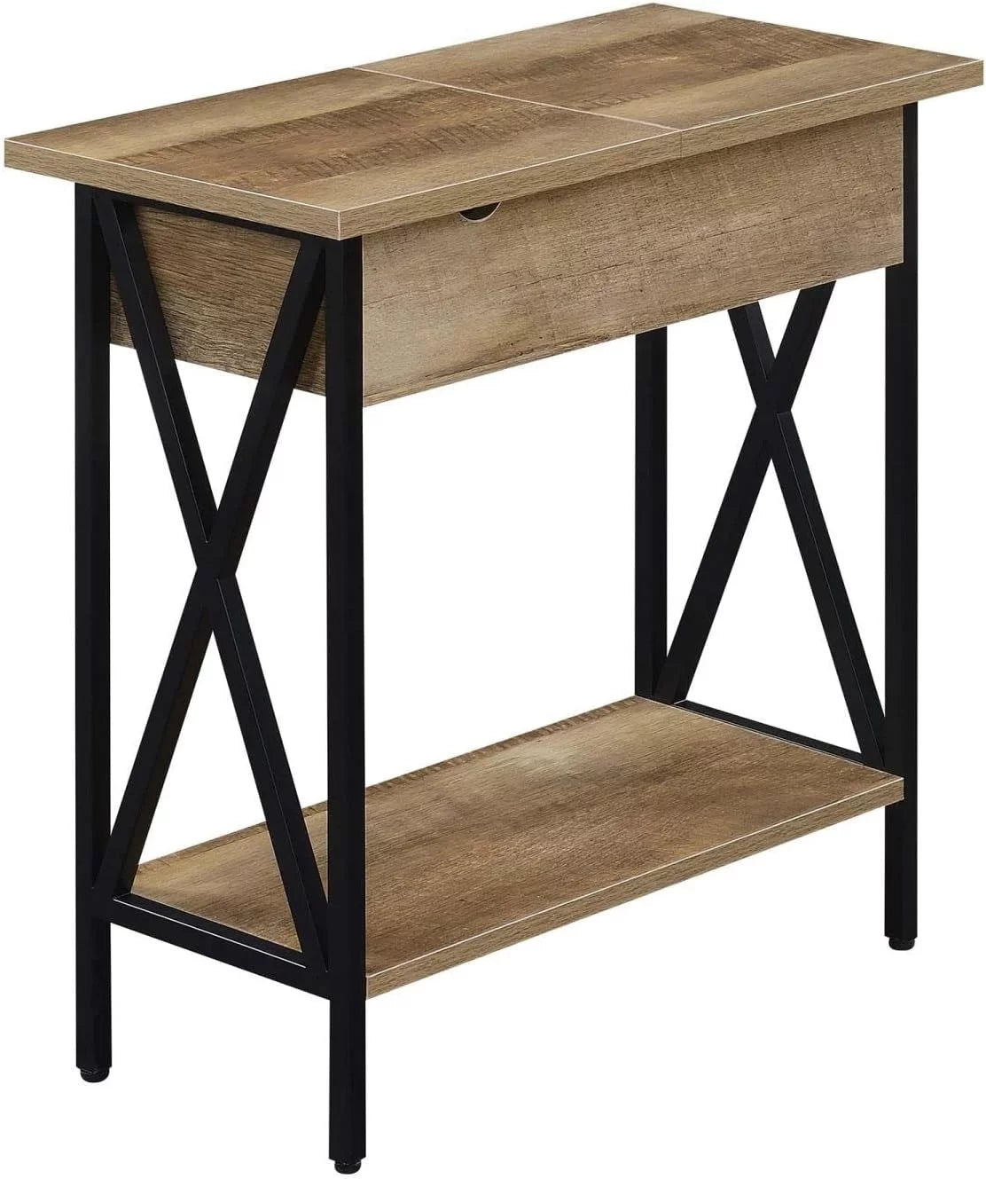 End Table with Charging Station and Shelf J460812