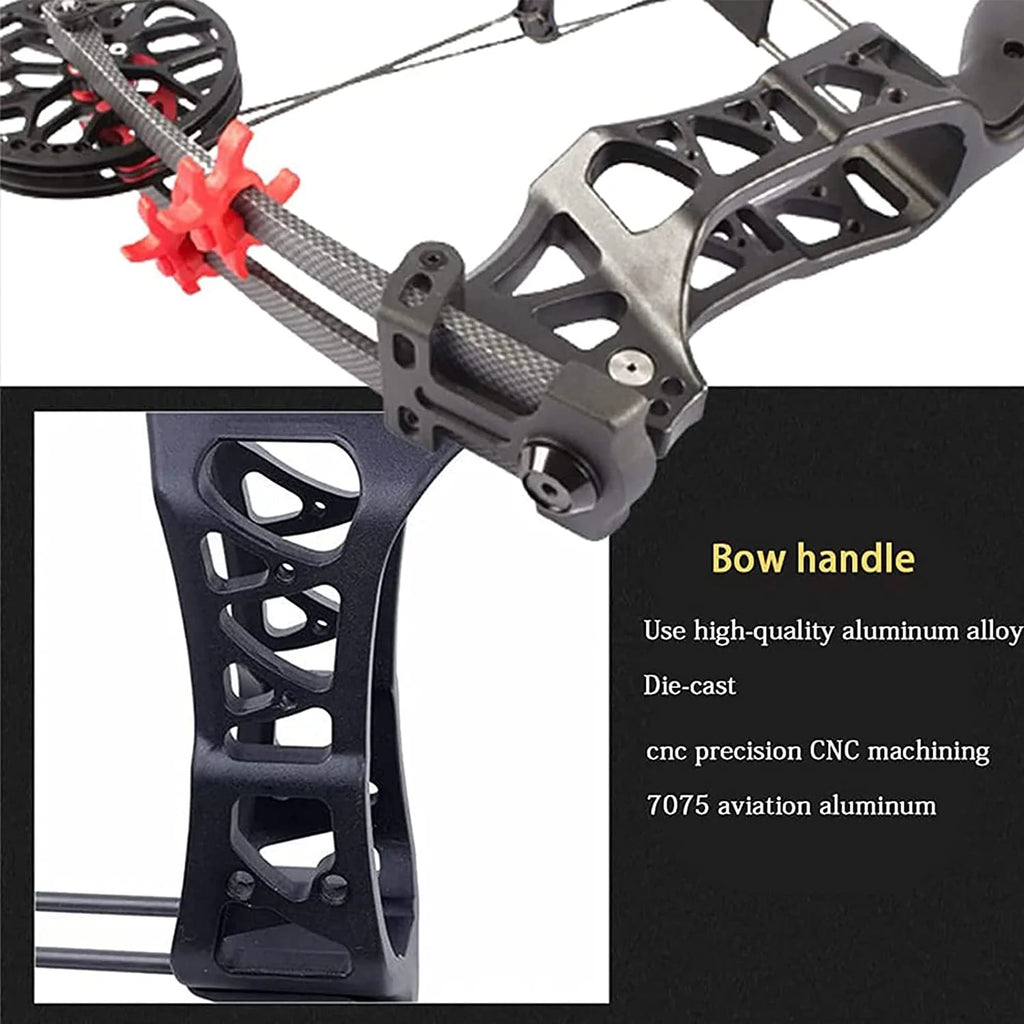 30-60 Pounds Composite Pulley Bow and Arrow H803848