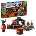 LEGO Minecraft The Nether Bastion Set 21185 Battle Action Toy with Mob Figures Y66958