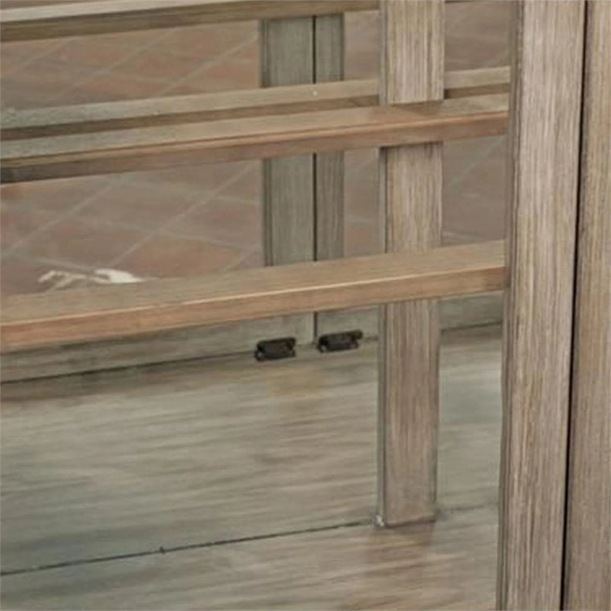 Contemporary 5 Shelf Curio Cabinet P458809