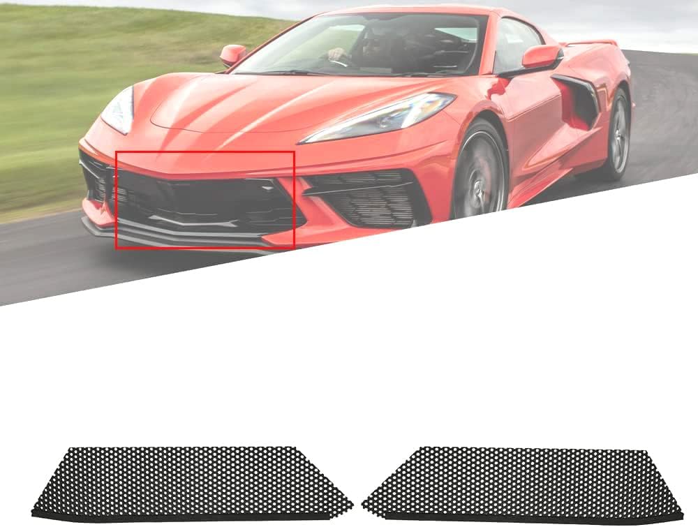 2Pcs Aluminum Car Grille Mesh Set V933