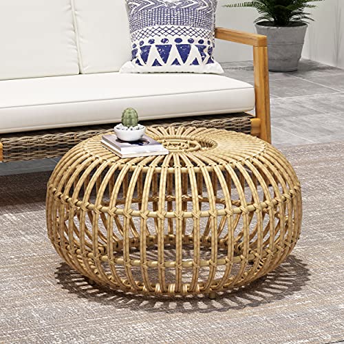 Round Rattan Wicker Coffee Table N50686
