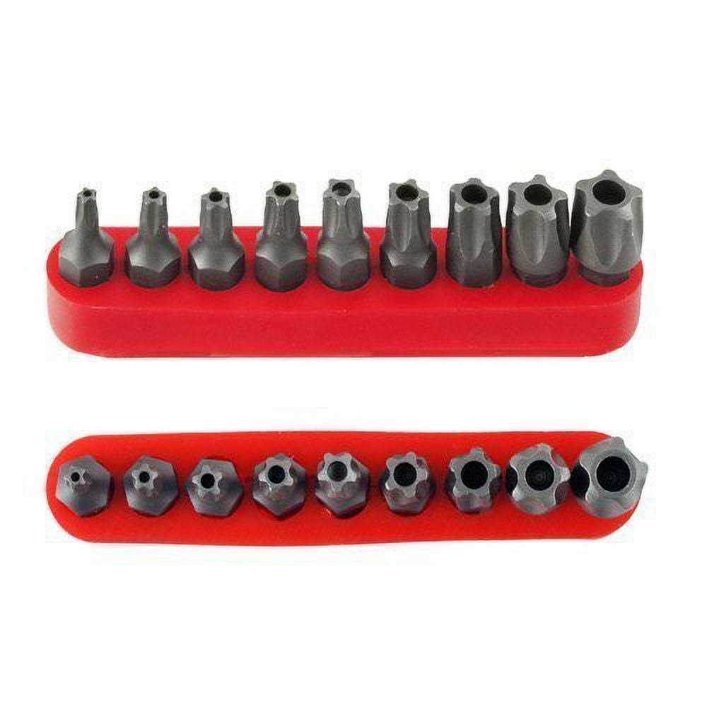 9pc Torx Star 5 Point Security Tamper Proof J6517