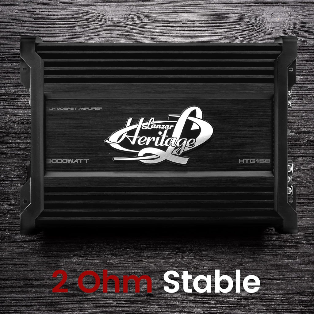 1 Channel 3,000 Watt MOSFET Car Amplifier G29640