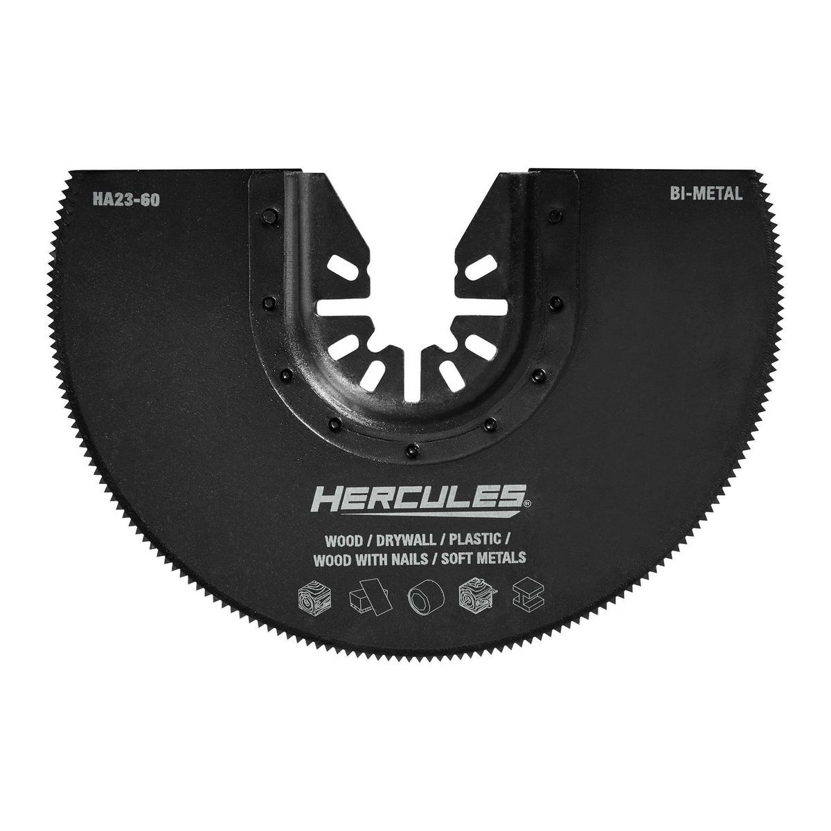 4 in. Bi-Metal Half-Moon Blade for Oscillating Multi-Tools E631