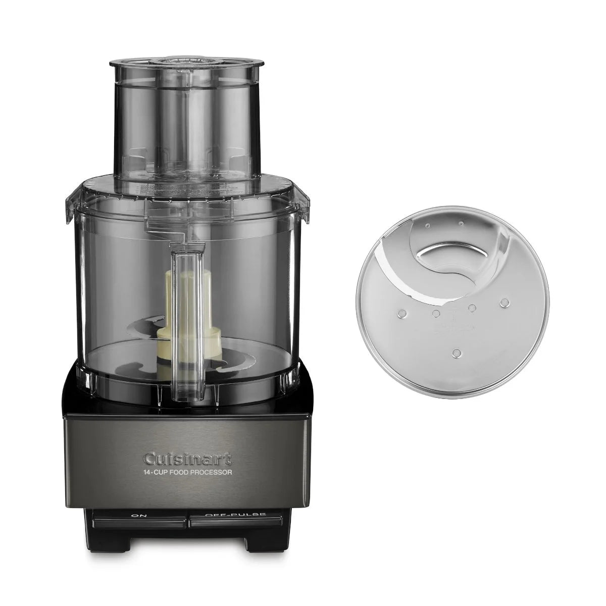 14-Cup Black Stainless Food Processor Q146856