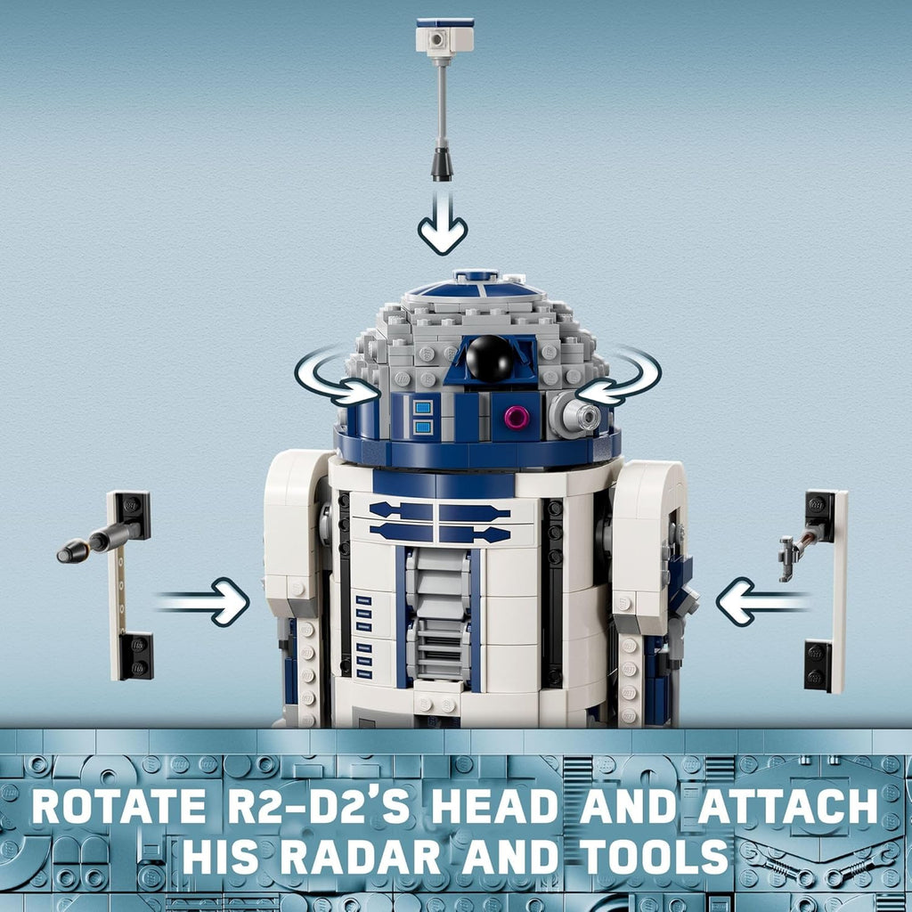 R2-D2 Brick Built Droid Figure Z572
