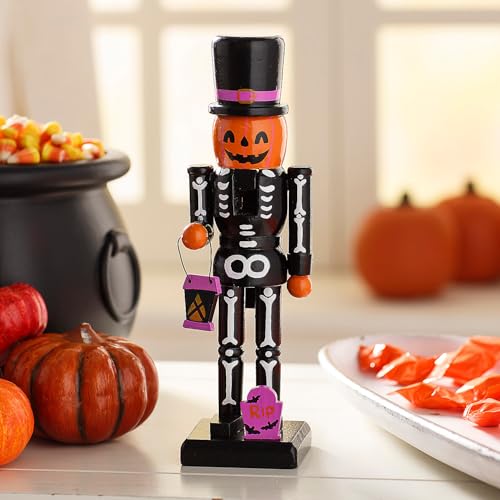 3" x 10" Halloween Wooden Nutcracker Tabletop Decoration B230