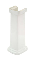 Colonial White Pedestal Foot A2687