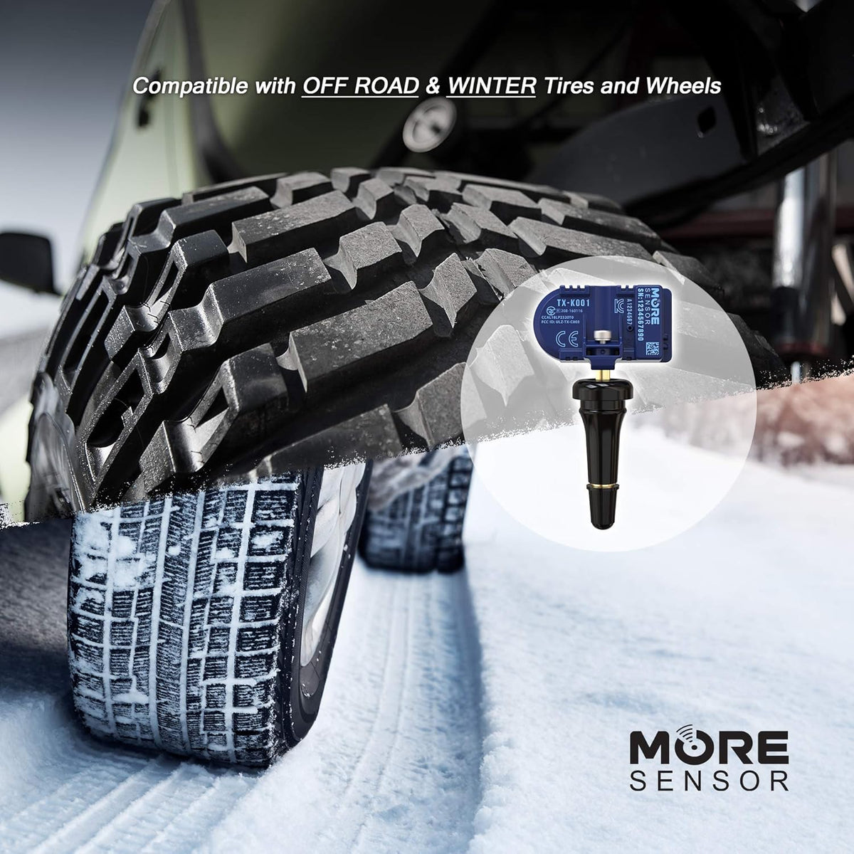 TPMS Tire Pressure Sensor 4-Pack J4617