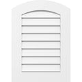Arch Top Surface Mount PVC Gable Vent E9264