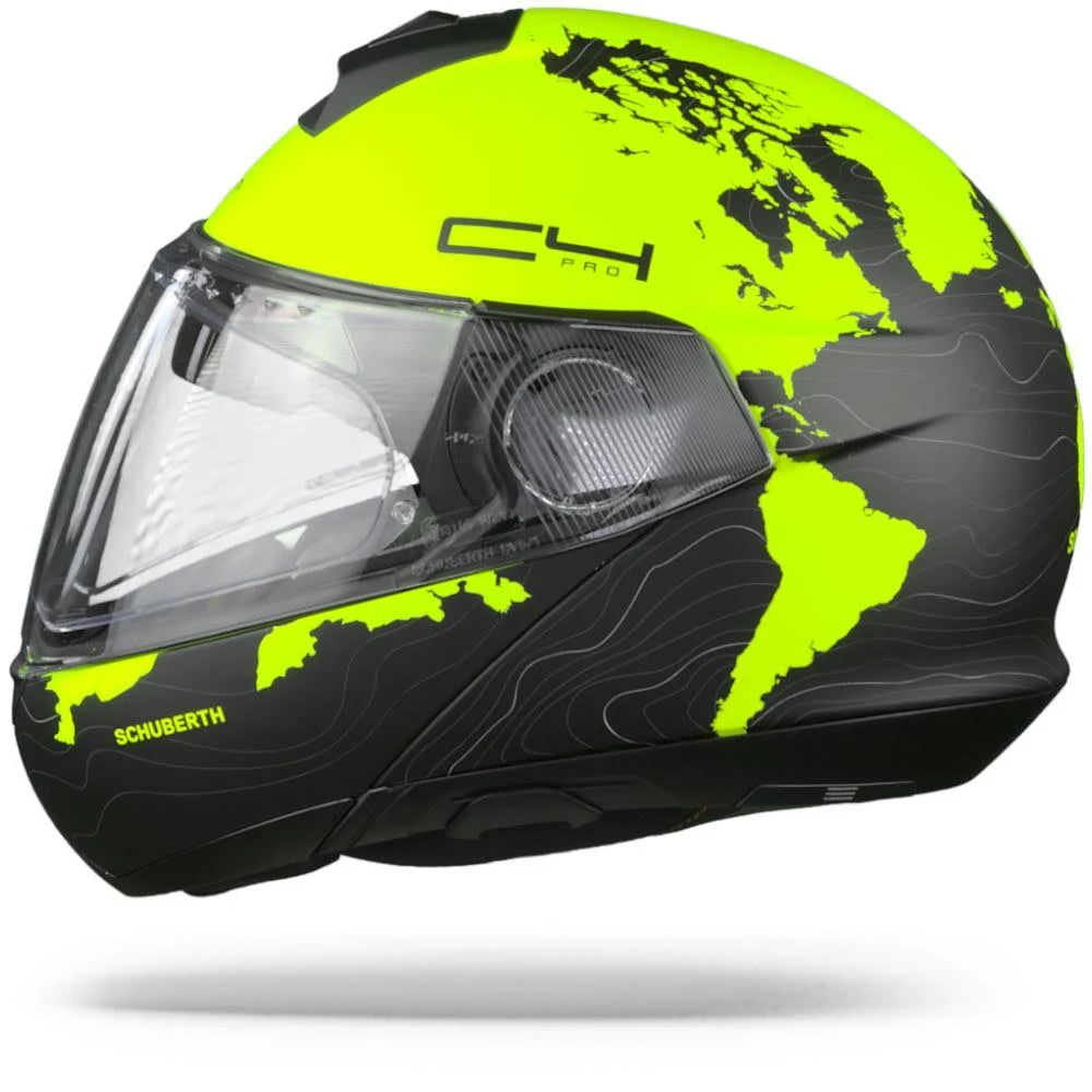 Yellow Motorcycle Helmet U46791