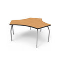 Oak Laminate Table with 3 Adjustable Legs N187