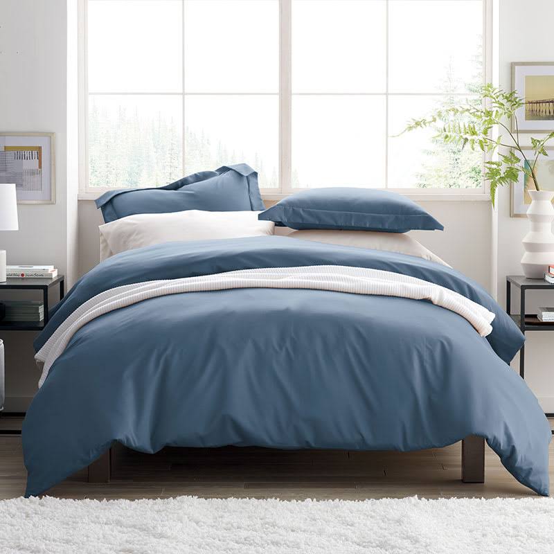 Ivory Queen Supima Cotton Sateen Duvet Cover M8312
