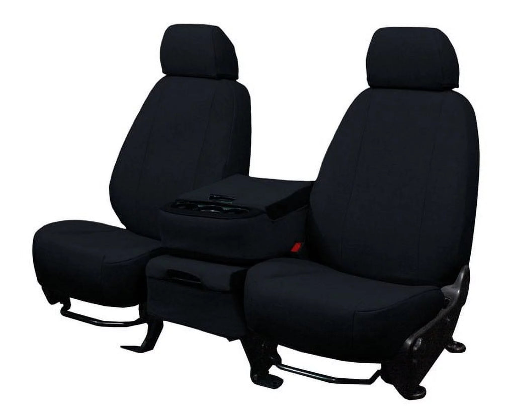 Tweed Seat Covers with Black Insert and Black Trim R272